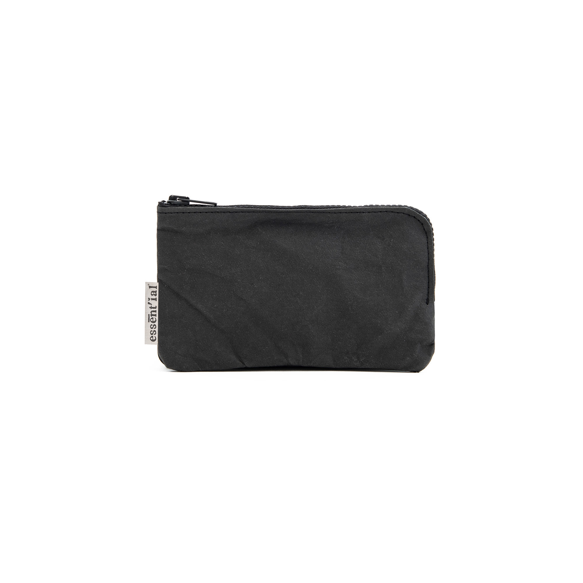 Money zip medium black — Essent'ial