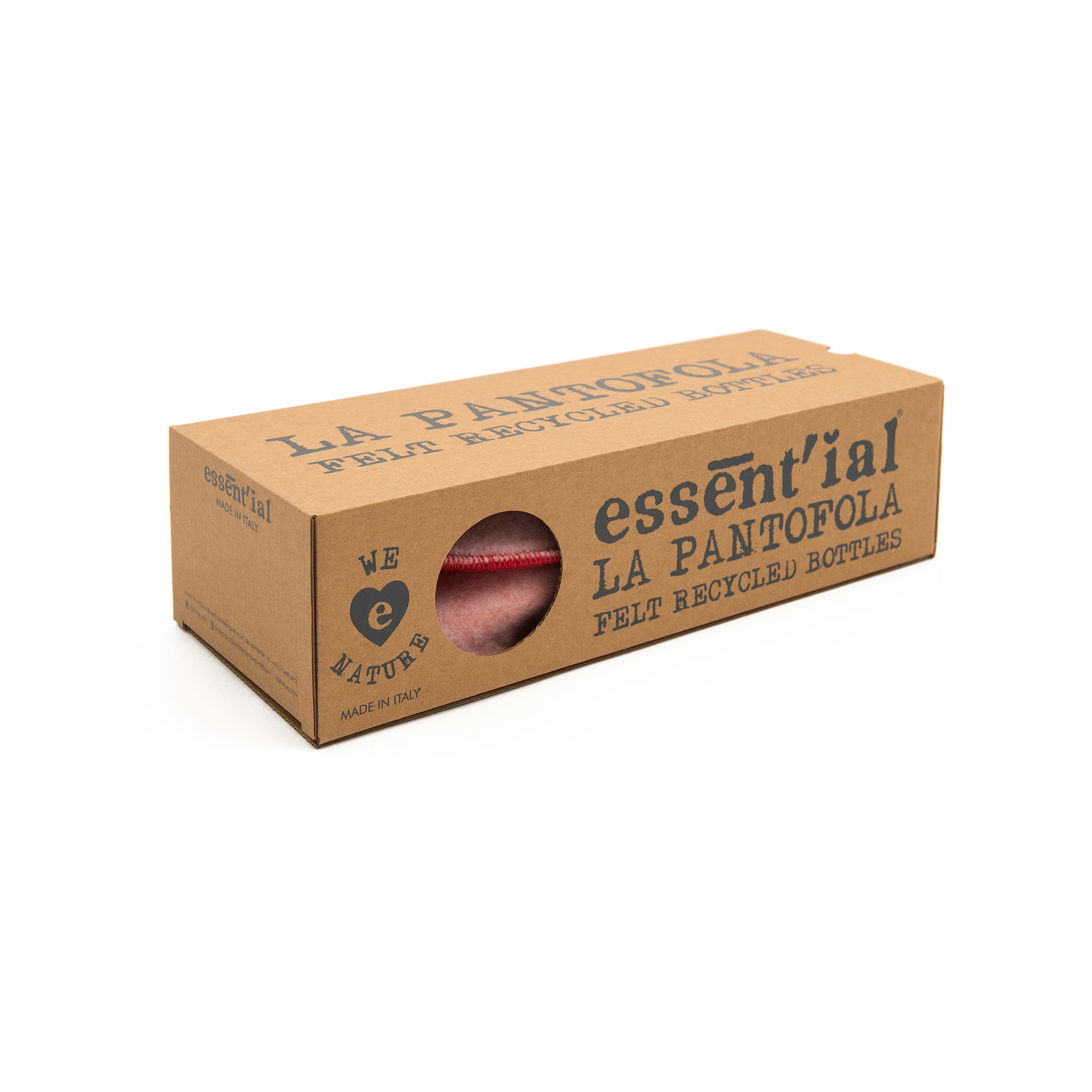 Cardboard box for slipper