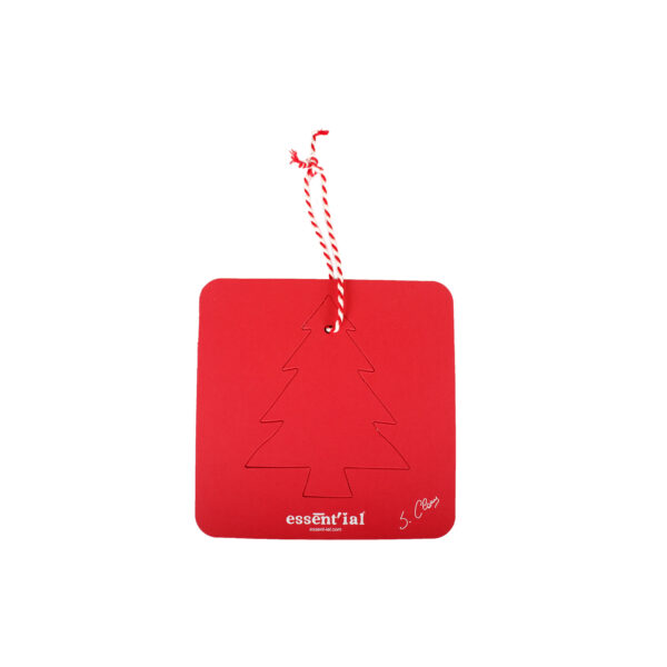Christmas decoration Appendiauguri red Christmas tree