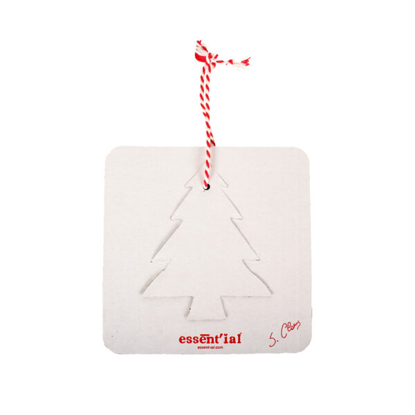 Decorazione natalizia Appendiauguri Albero di Natale bianco