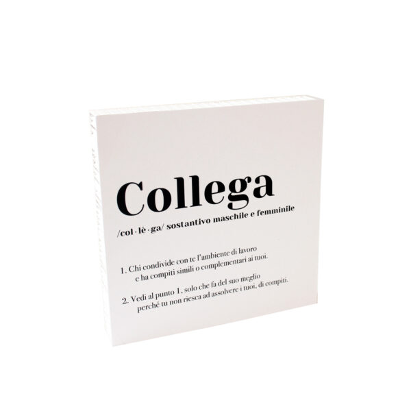 Quadretto "Collega"