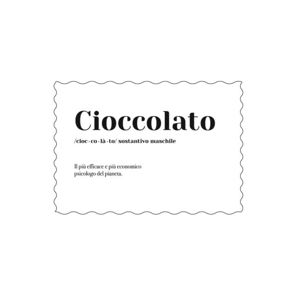 Postcard "Cioccolato"