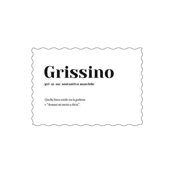 Cartolina "Grissino"