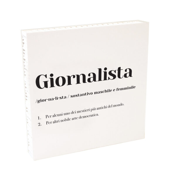 Quadretto "Giornalista"