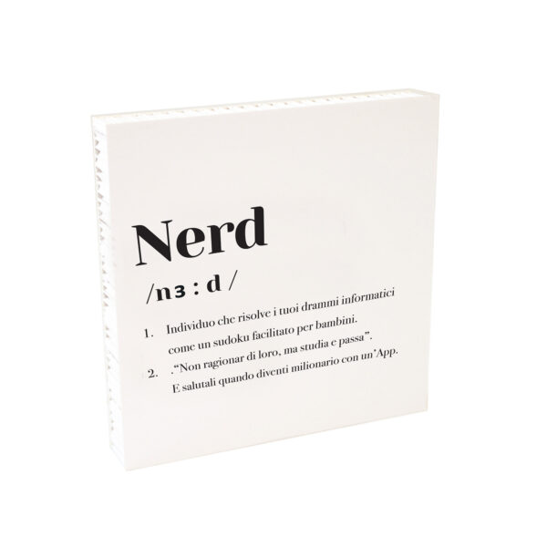 Quadretto "Nerd"
