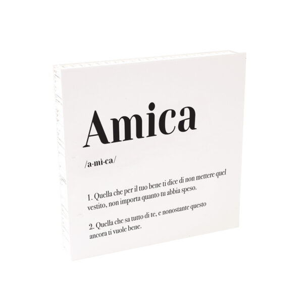 Quadretto "Amica"