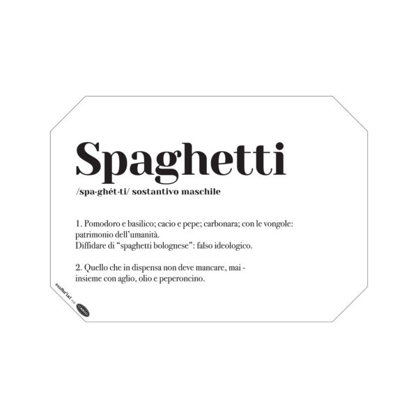 Tovaglietta "Spaghetti"