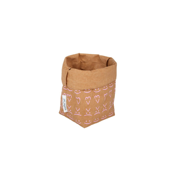 Sacchino B Avana con Faccine rosa