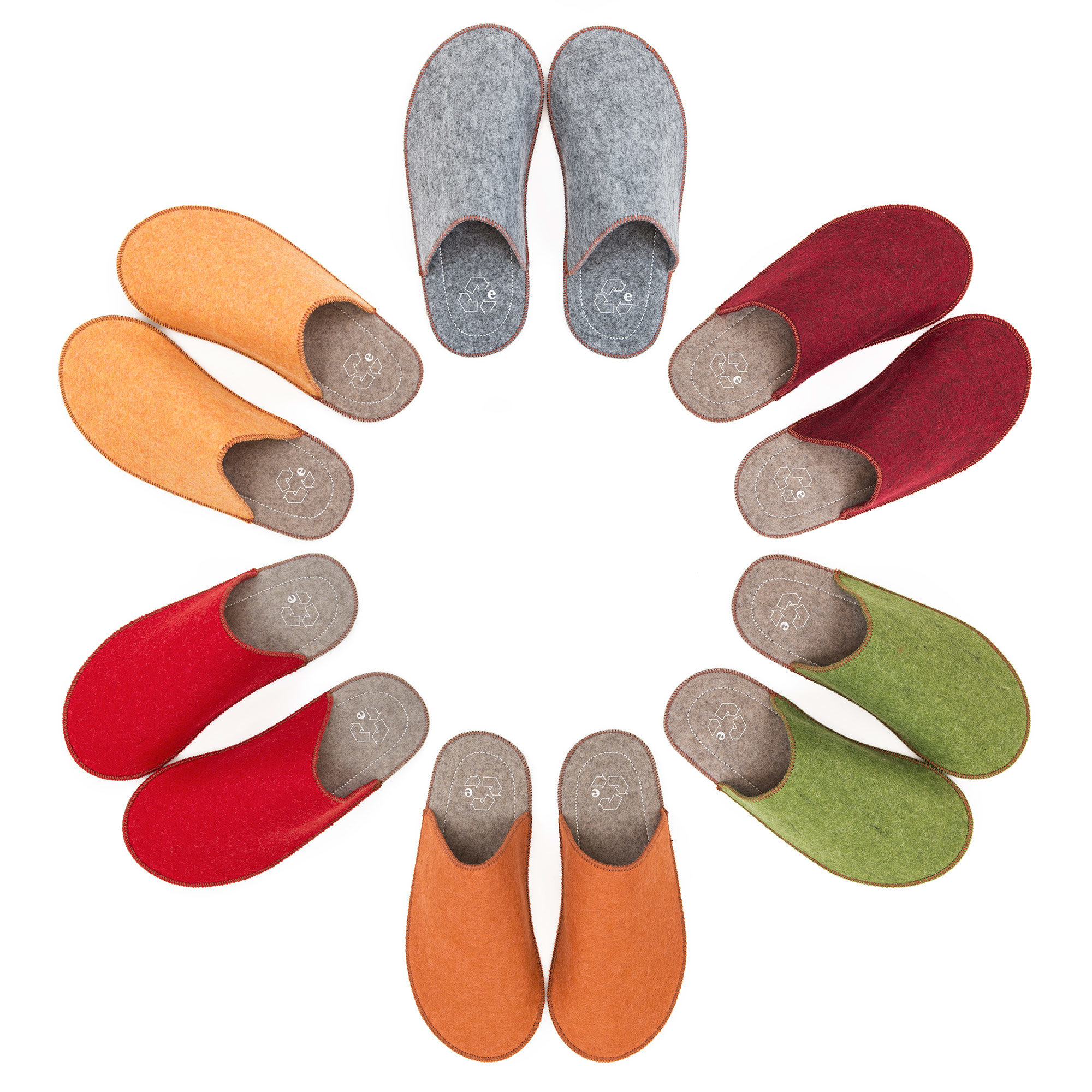 Slipper colorways