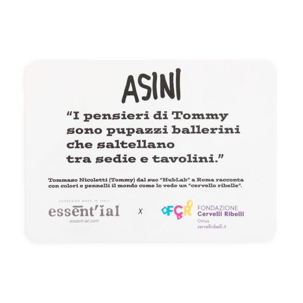 Tovaglietta asino retro