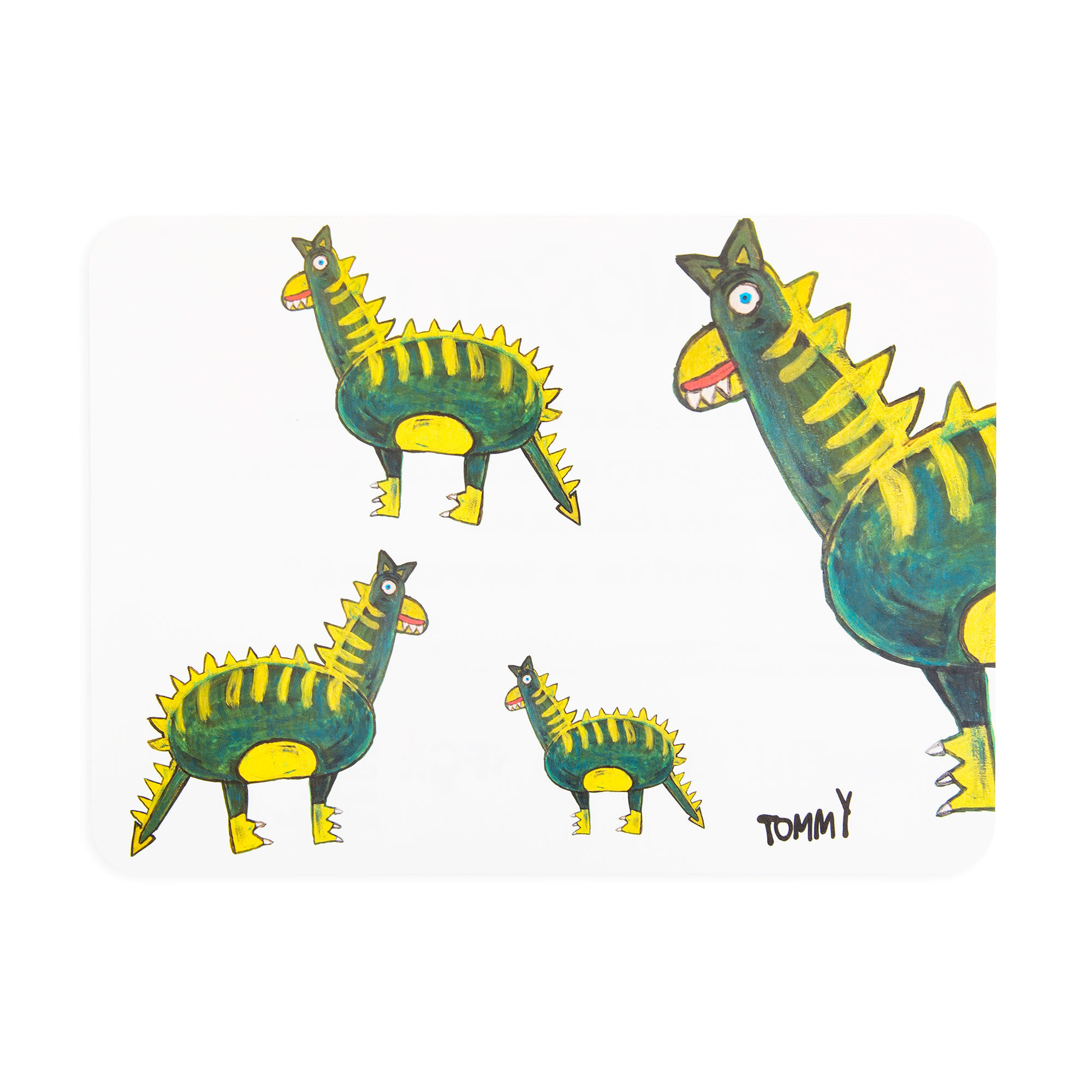 Dinosaur placemat front