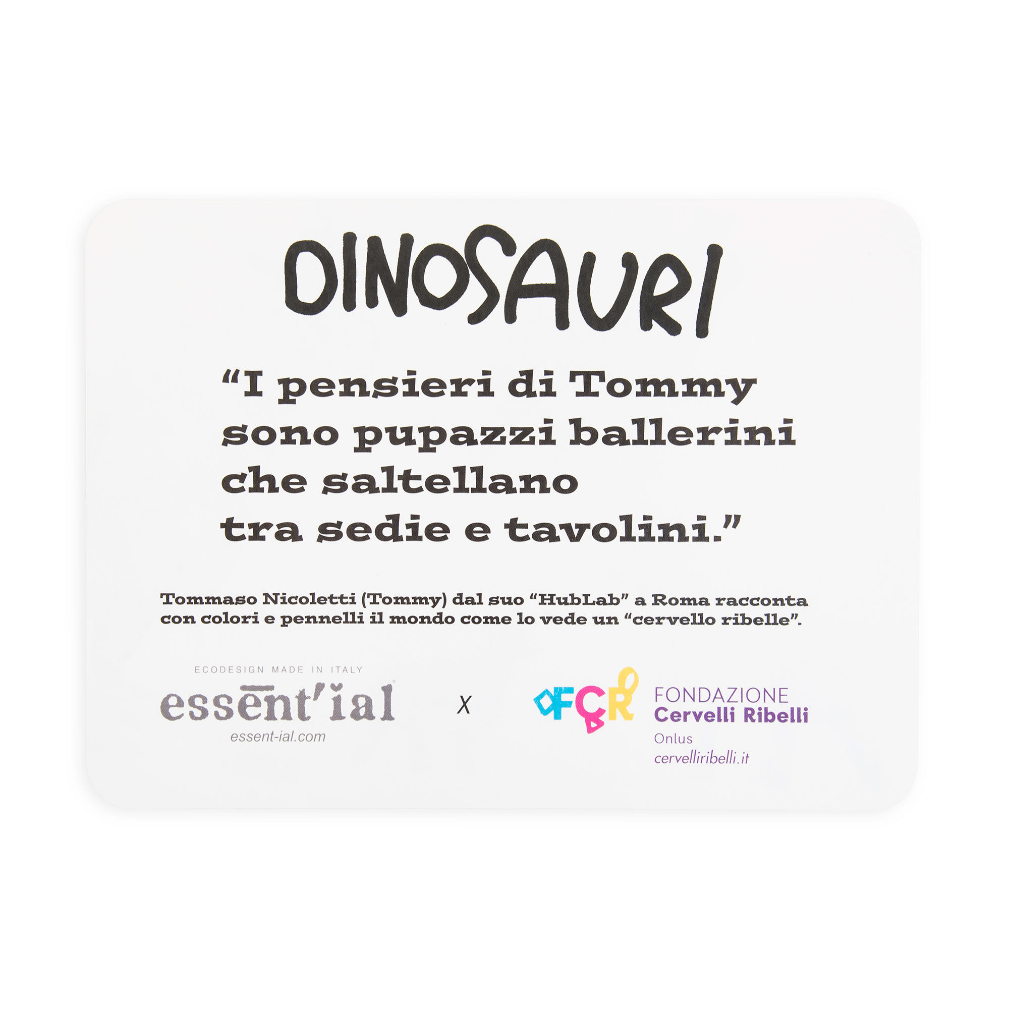 Tovaglietta dinosauro retro