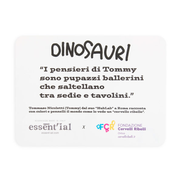 Tovaglietta dinosauro retro