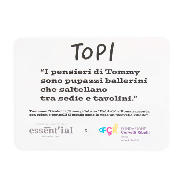 Tovaglietta topo retro