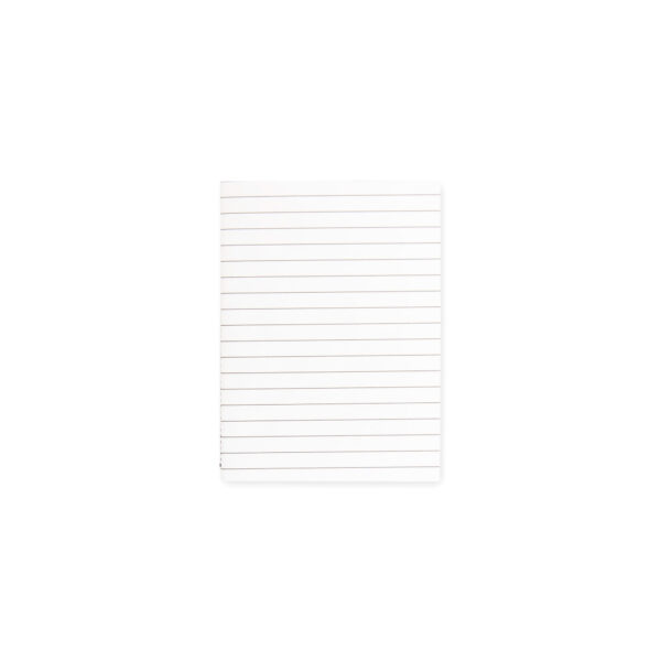 Lined A6 notebook "Pagina Collection" design by Paolo Stefano Gentile