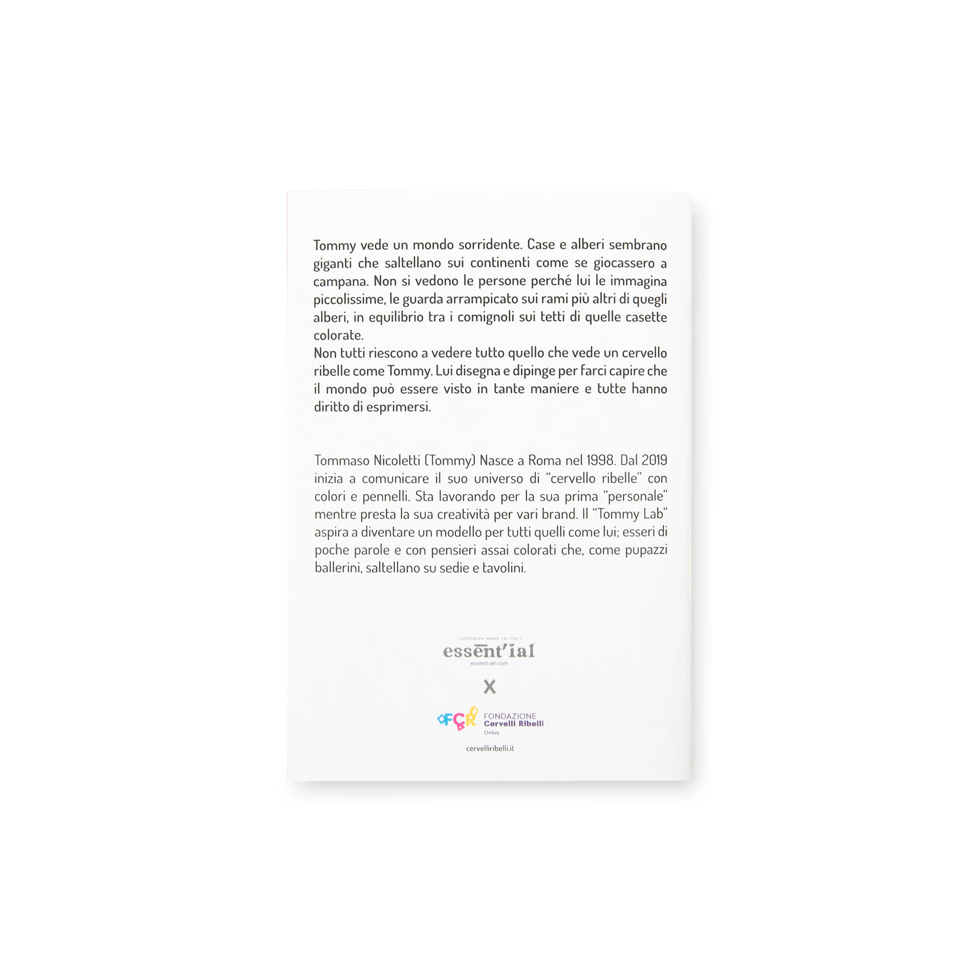 Retro quaderno il mondo sorridente di Tommy