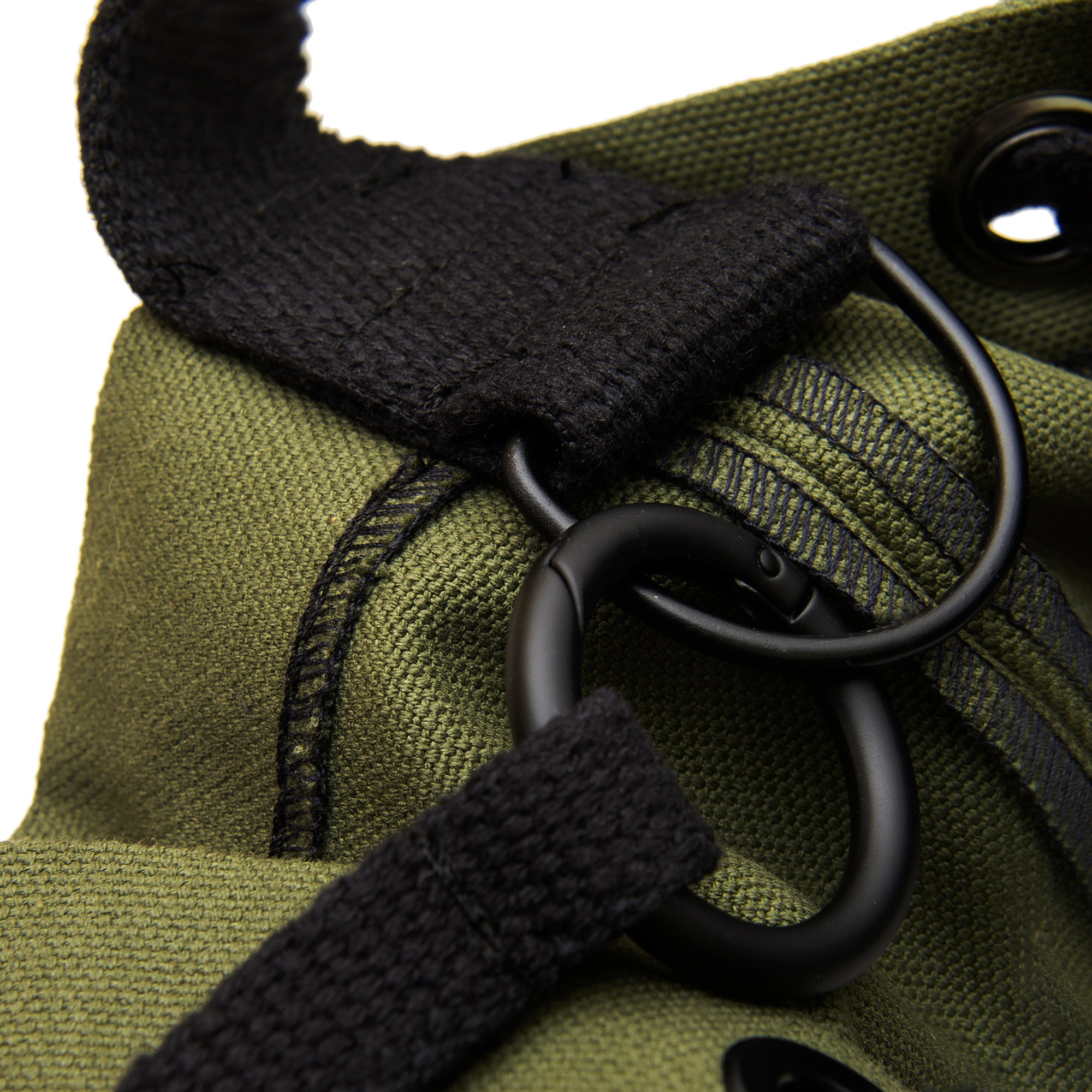 Security bag carabiner and Gulliver ring