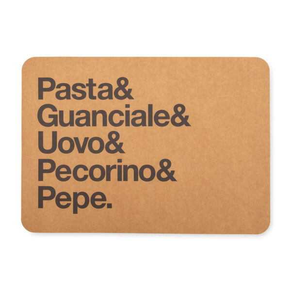 Placemat Carbonara