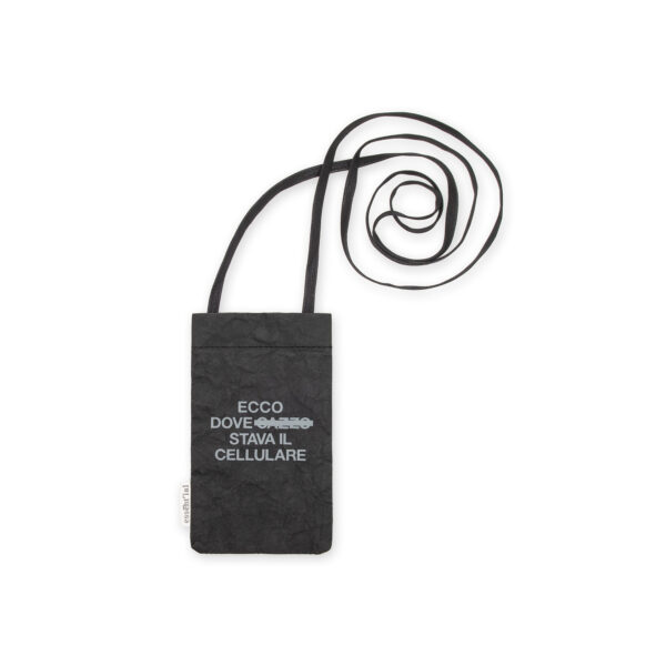 Porta cellulare Mini bag Ecco dove ----- stava il telefono
