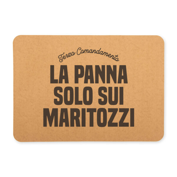Placemat La panna solo sui maritozzi