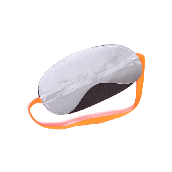 Silver eye mask