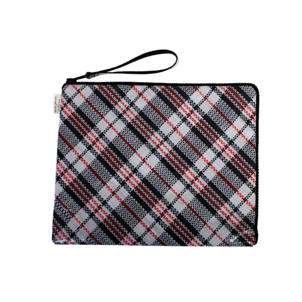 Porta laptop Pad-pad  tartan black