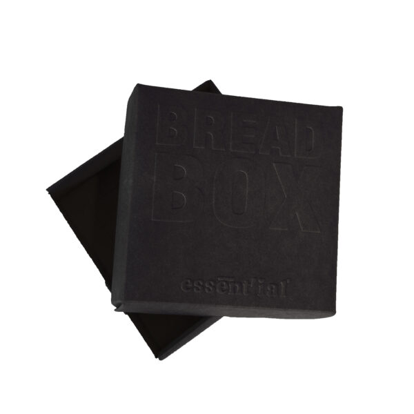Bread box small black