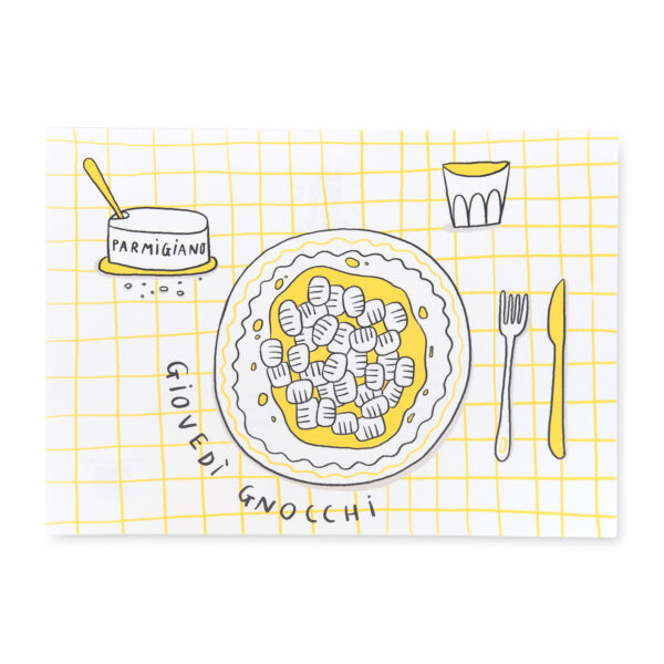 Tovaglietta "Giovedì gnocchi"