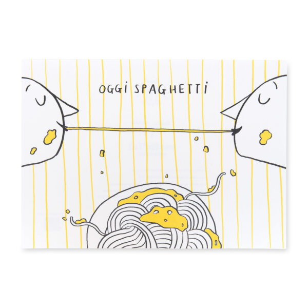 Tovaglietta "Oggi spaghetti"