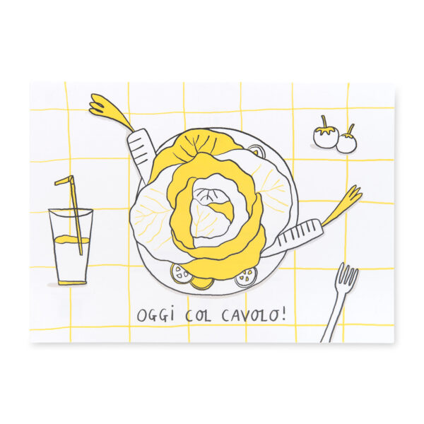 Tovaglietta "Oggi col cavolo"
