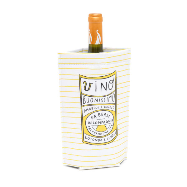 Porta Bottiglie termico "Vino buonissimo"