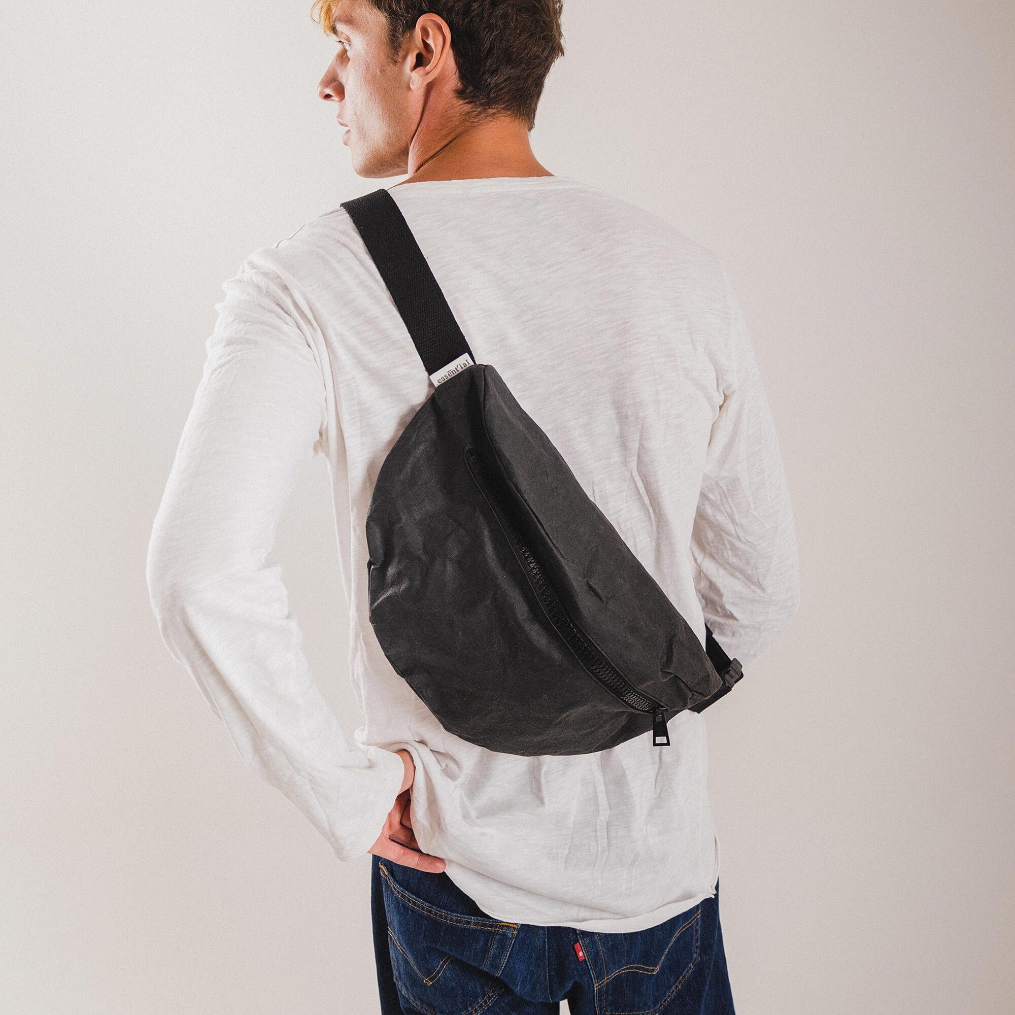 Marsupio nero maxi