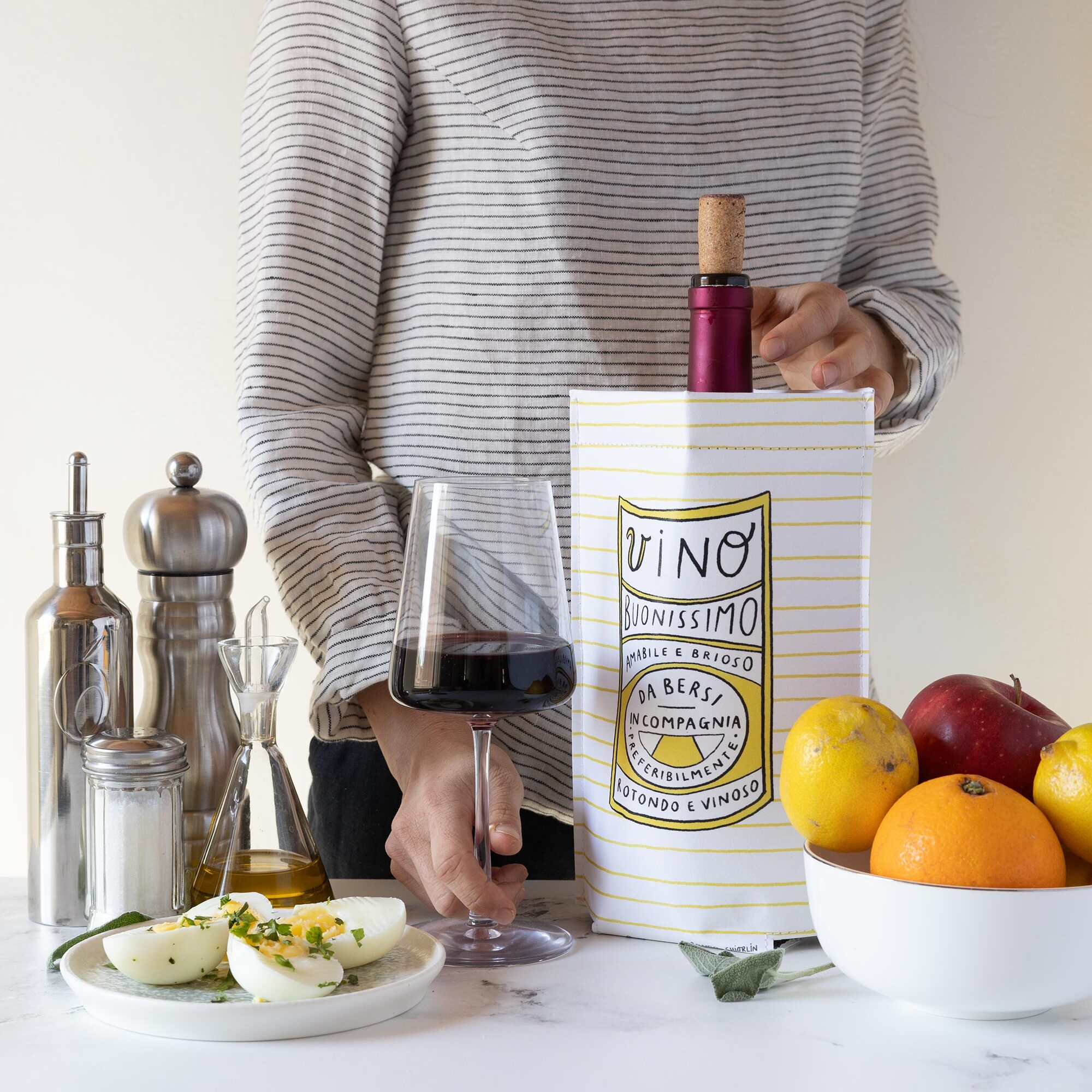 Porta bottiglie termico Vino Buonissimo