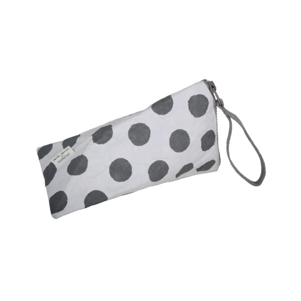 Pochette M Gray pois