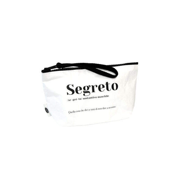 Pochette Size M Segreto - Bianco