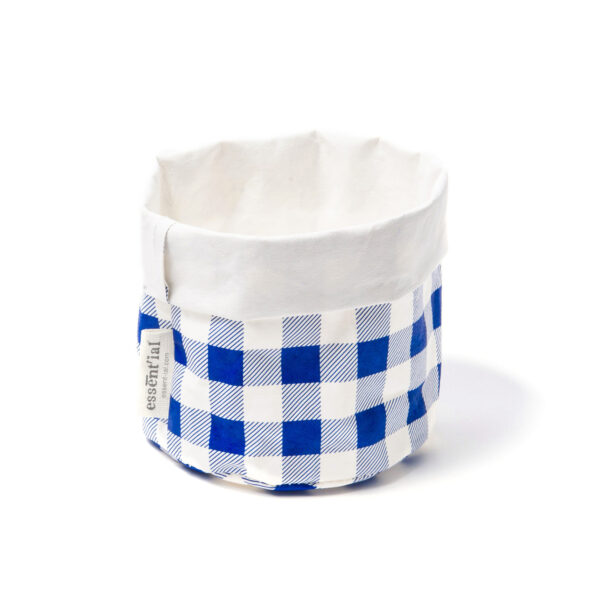 Sacco tondo small pic nic blu