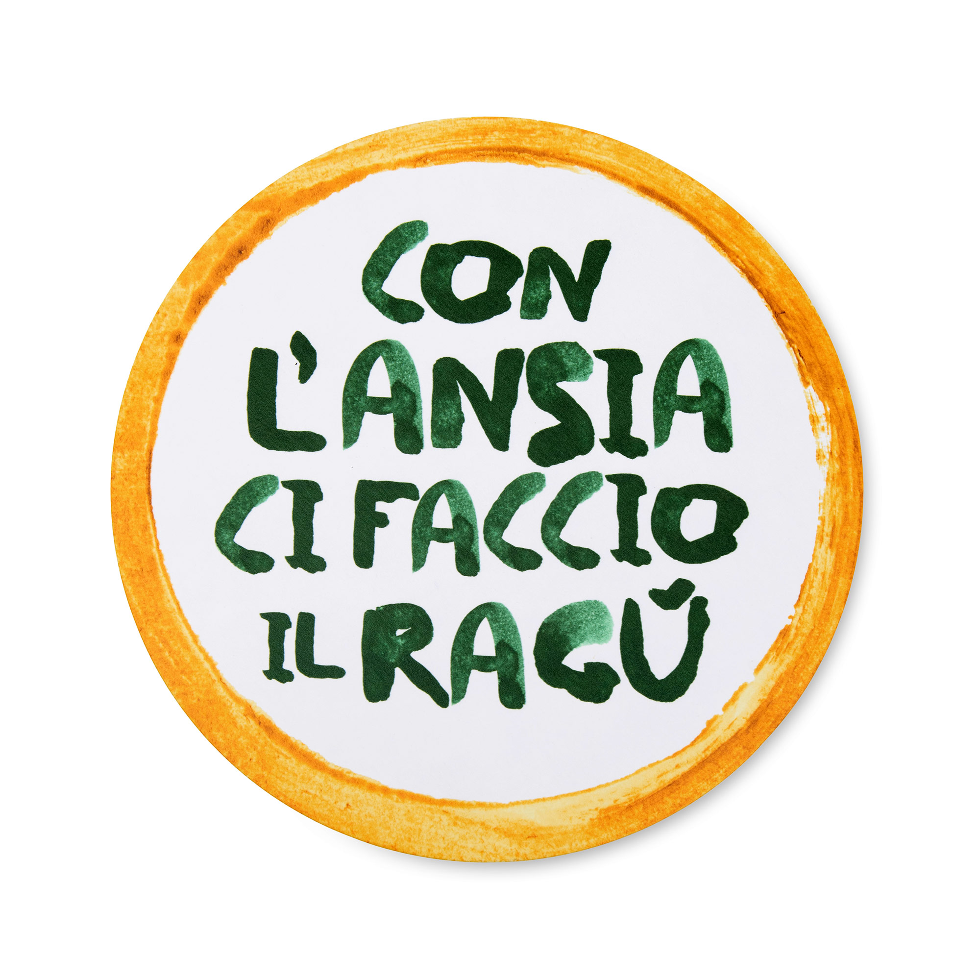 ES004314 TOVAGLIETTA TONDA CON L'ANSIA