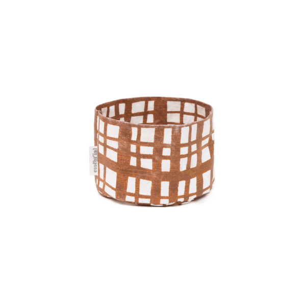 Sacchino tondo medio "trame Tobacco"