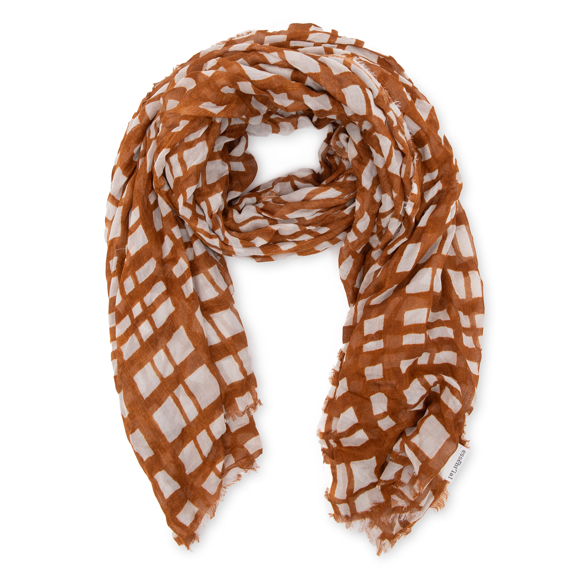 ES004345 SCIARPA TRAME TOBACCO