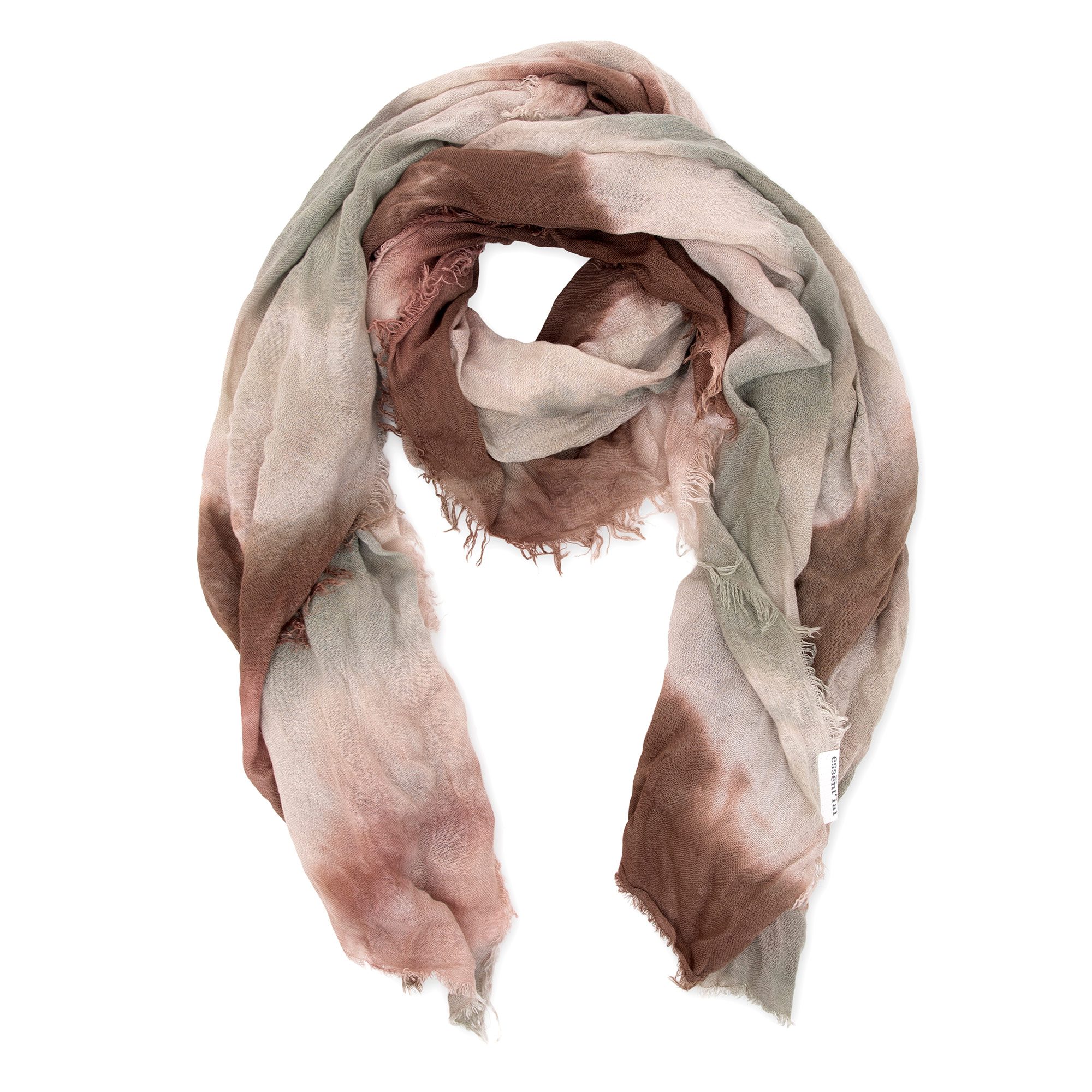 ES004346 SCIARPA MALTINTA COLOR BEIGE