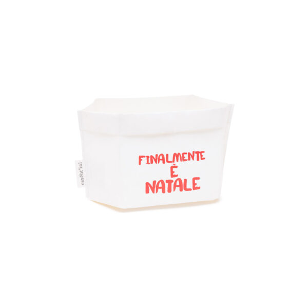 Sacchino minimal "finalmente è Natale"